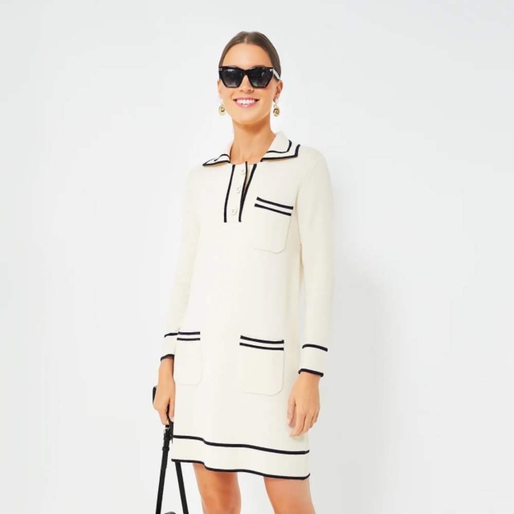 TUCKERNUCK Cream Eleonora Dress, XS, NWT
